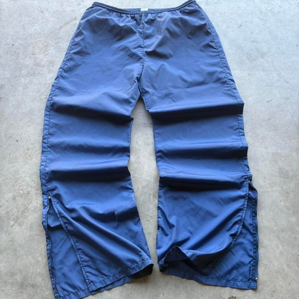 Vintage 70's baggy blue nike track‎ pants